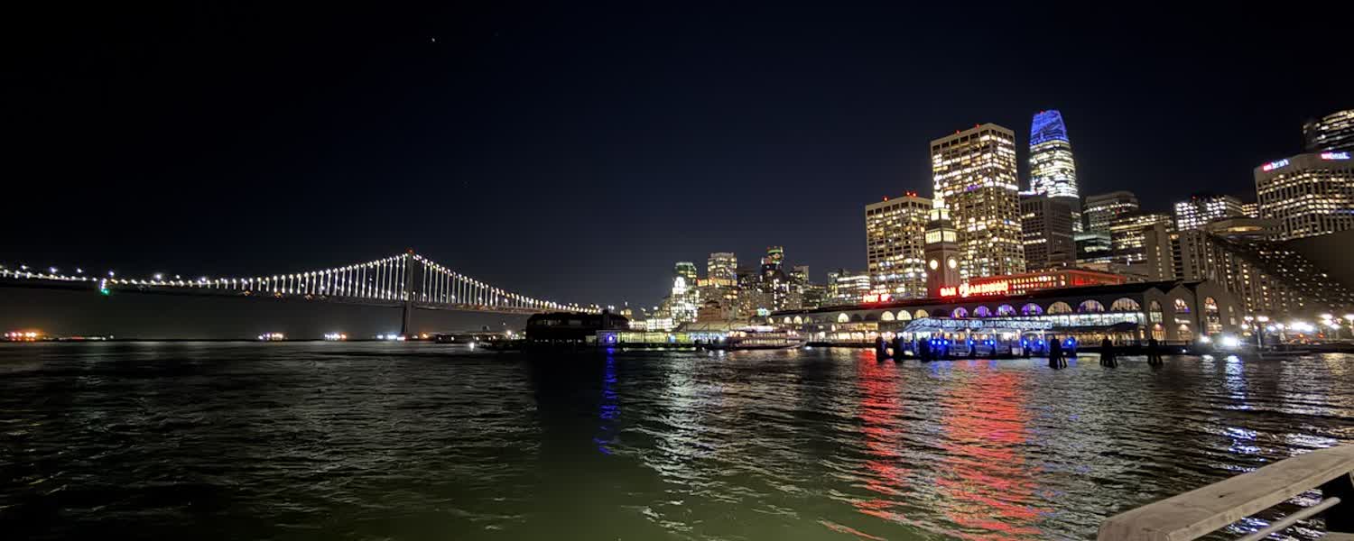 San Francisco Bay Bridge and Ferry Building